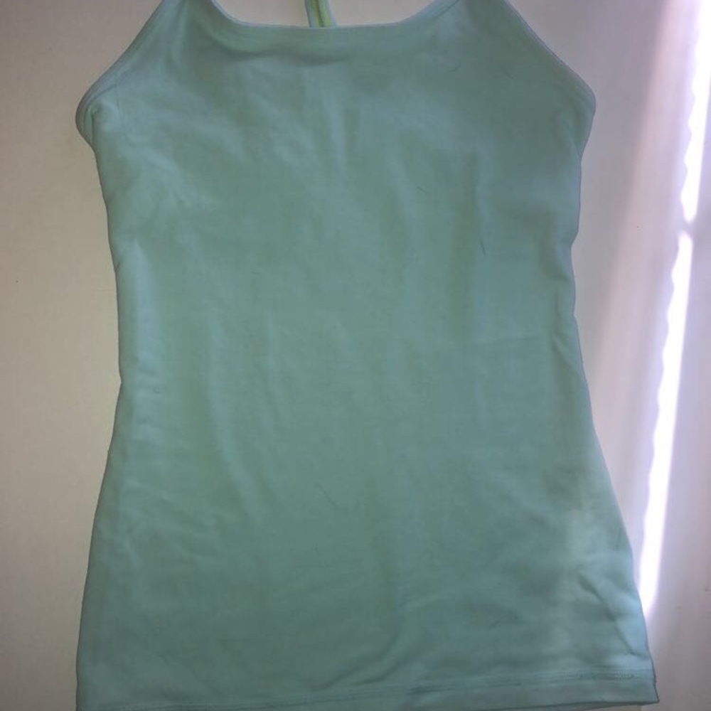Ivivva teal racer back tank